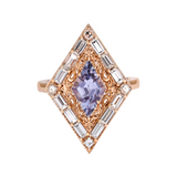 Tuileries Ring in Purple Sapphire