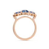 Vendôme Ring in Blue Sapphire