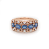 Chantilly Ring in Blue Sapphire