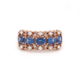 Chantilly Ring in Blue Sapphire
