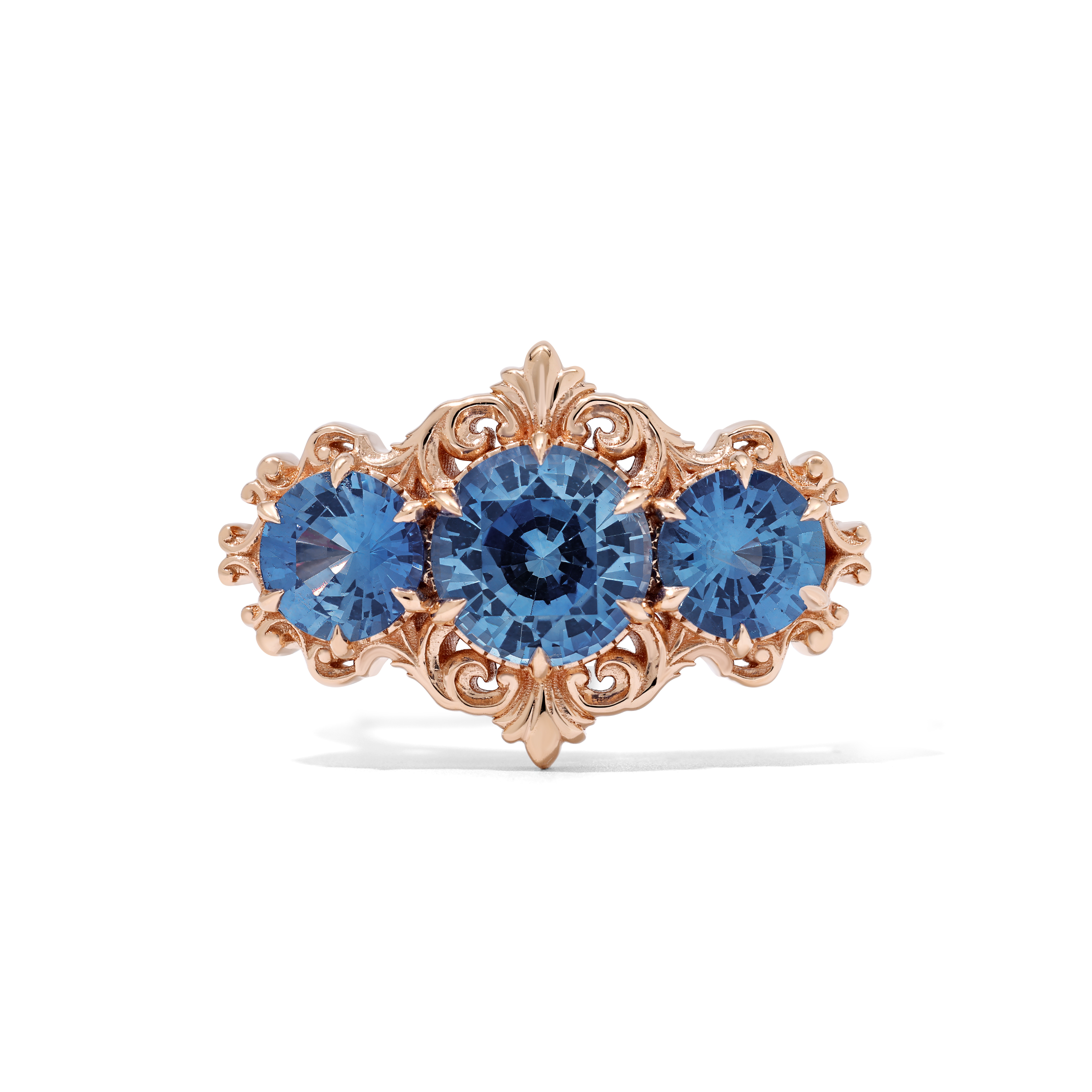 Vendôme Ring in Blue Sapphire