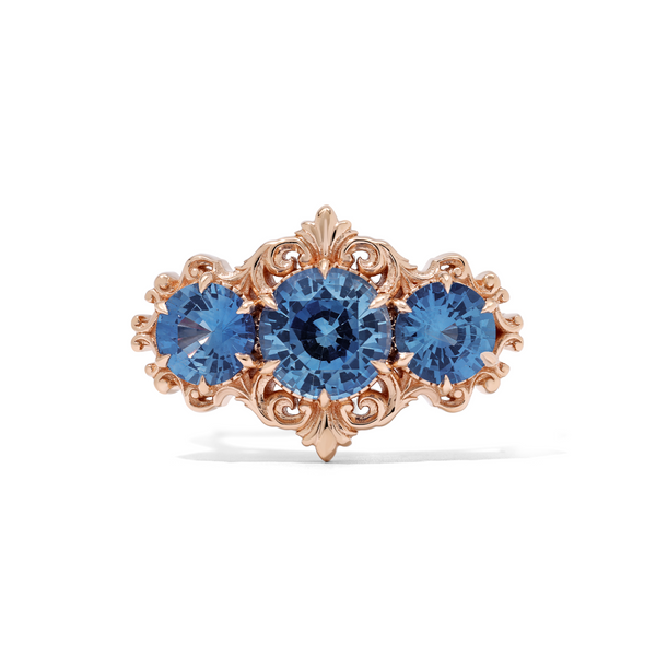 Vendôme Ring in Blue Sapphire