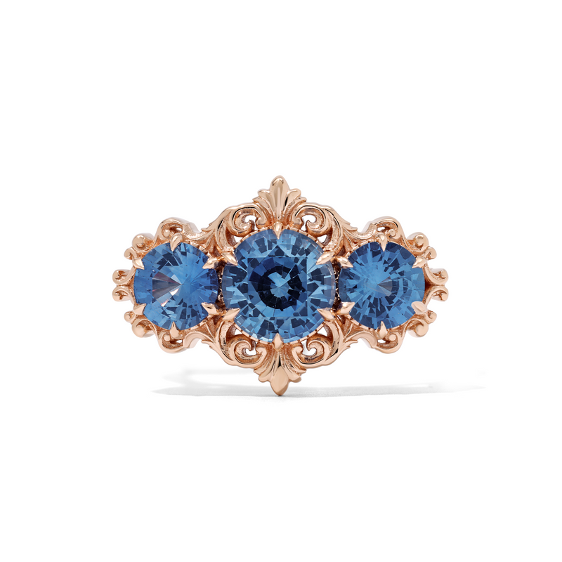 Vendôme Ring in Blue Sapphire