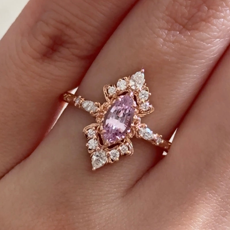 Reverie Ring in Pink Sapphire