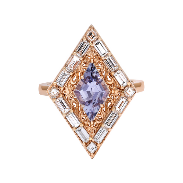 Tuileries Ring in Purple Sapphire