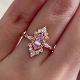 Reverie Ring in Pink Sapphire