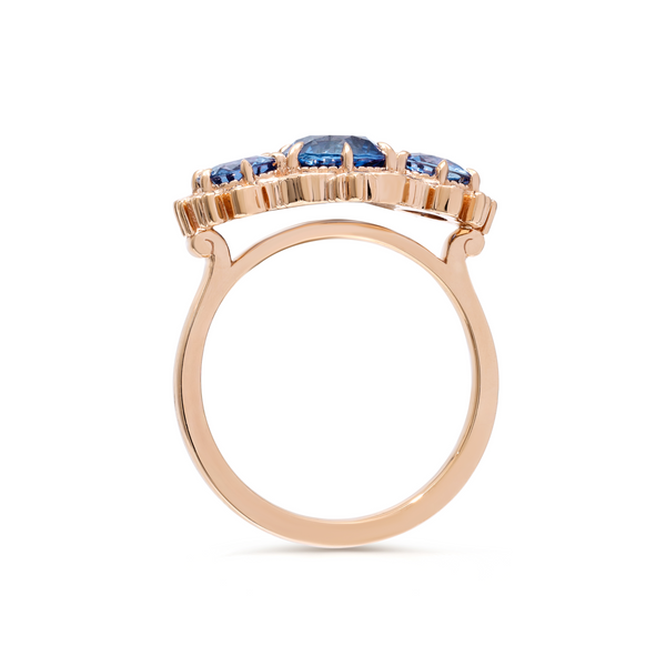 Vendôme Ring in Blue Sapphire