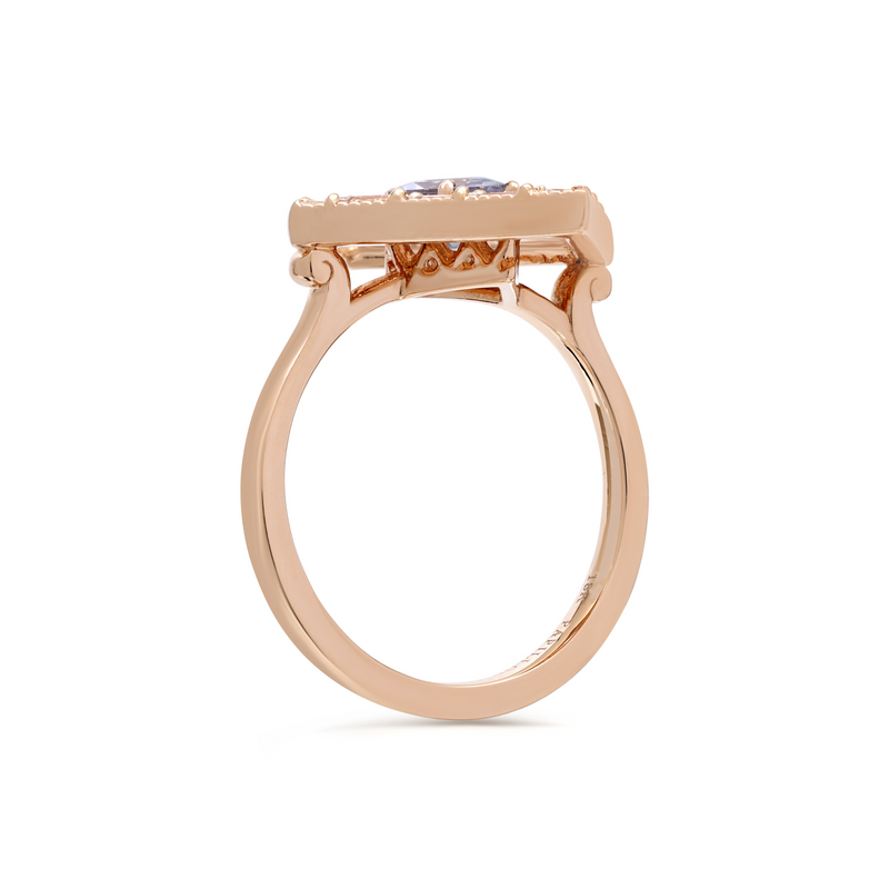 Tuileries Ring in Purple Sapphire