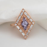 Tuileries Ring in Purple Sapphire