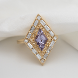 Tuileries Ring in Purple Sapphire